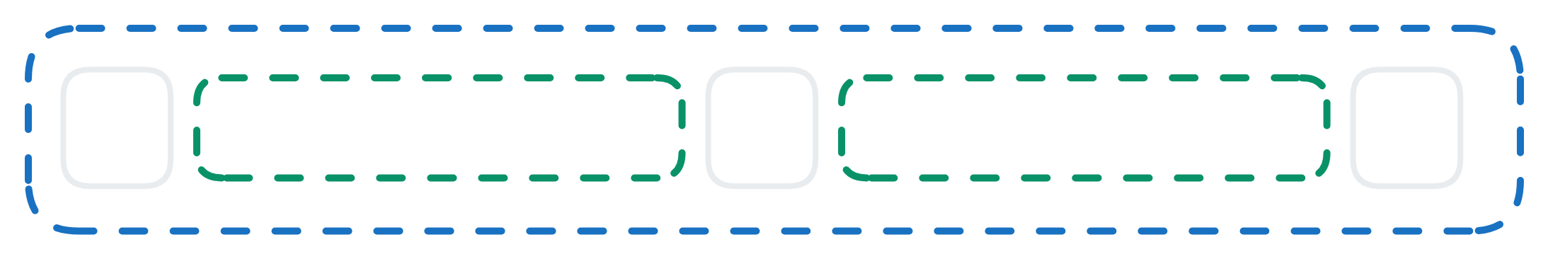 Image showing evenly justify horizontal